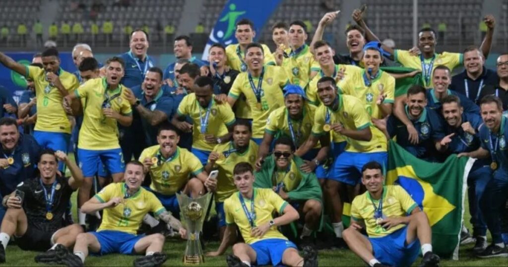 Brasil é campeão do Sul-Americano do Sub-20