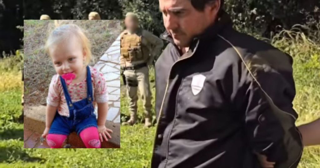 “Tá morta faz hora já”: áudio mostra pai confessando assassinato de criança em SC; veja imagens da prisão