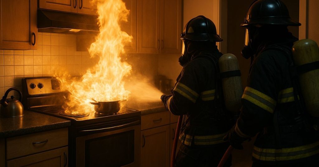 Bombeiros alertam para uso de álcool para cozinhar após homem ter 20% do corpo queimado no Paraná