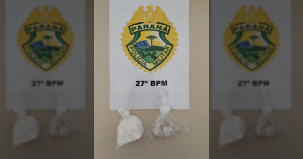 Homem é preso por tráfico de drogas em São Mateus do Sul