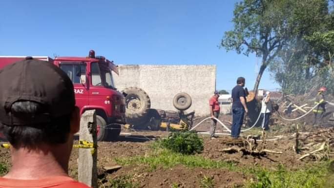 Professor aposentado morre após ser atingido por trator em Paulo Frontin