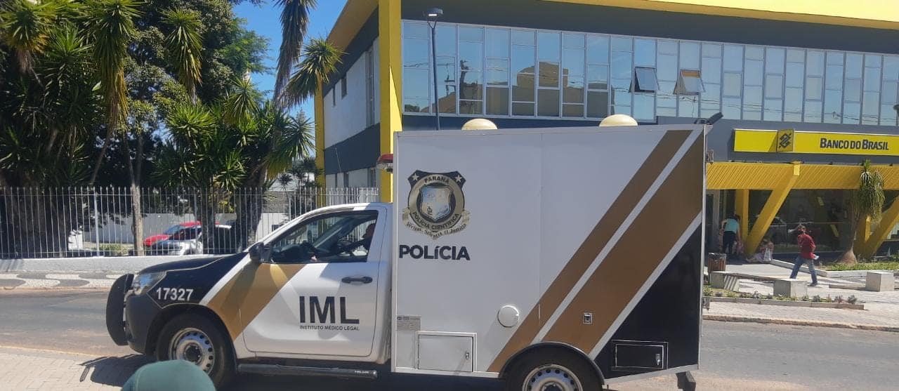 Homem de 58 anos é encontrado morto próximo ao Banco do Brasil em Palmeira