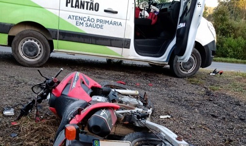 TRAGÉDIA: motociclista de 32 anos morre após acidente na BR-153 em Mallet