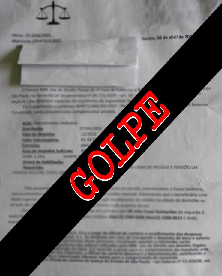 Atenção: novo golpe está circulando na região