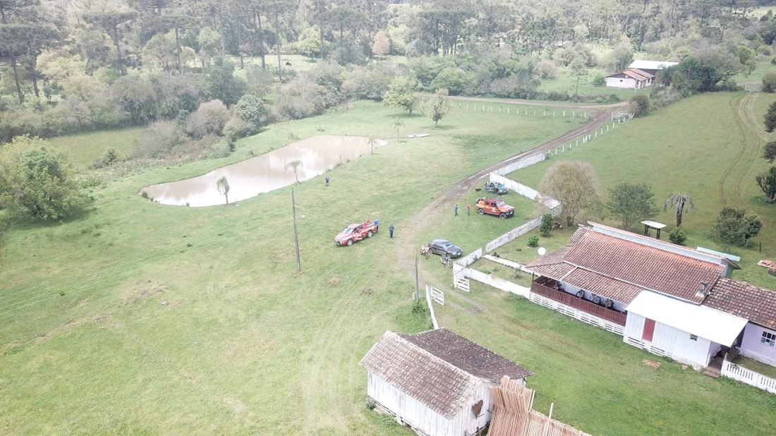 Homem é encontrado morto dentro de tanque da propriedade na Campininha, em Três Barras