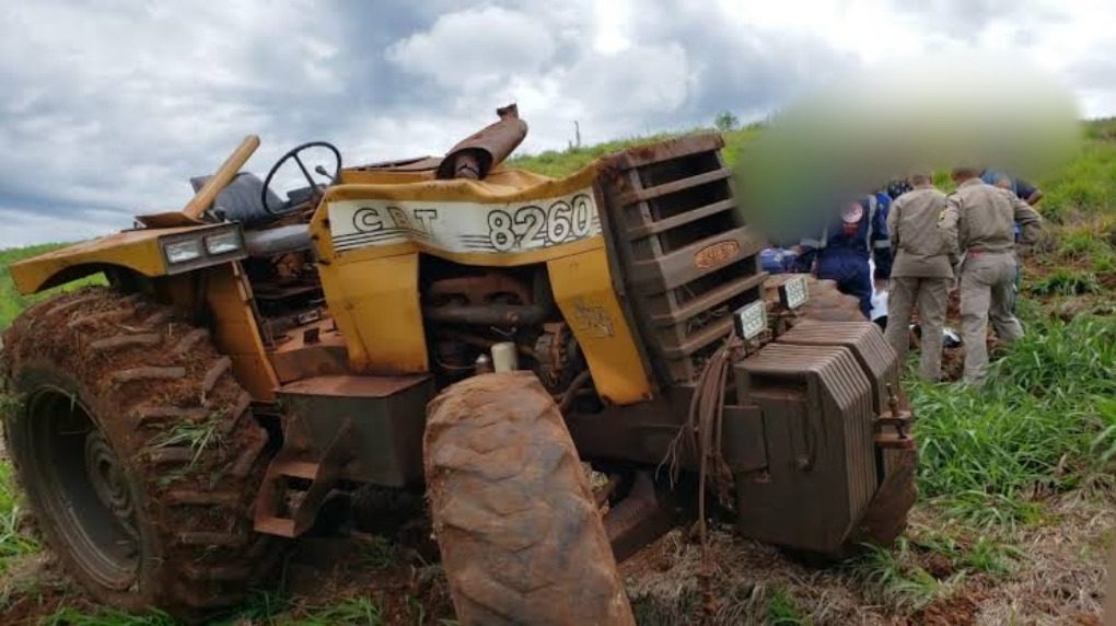 Homem fica gravemente ferido após ser atropelado por trator em São João do Triunfo