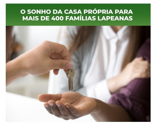 Lapa abre seleção de casa própria para mais de 400 famílias