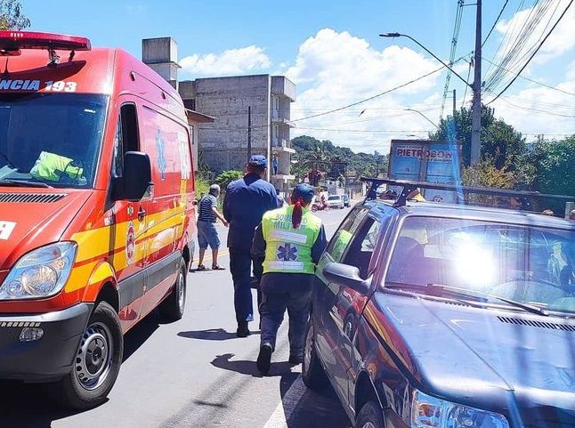 Menina de oito anos de idade é atropelada em Porto União