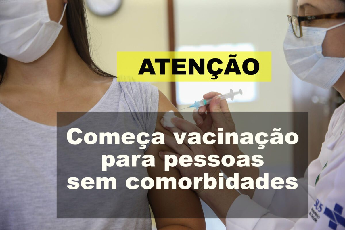 Começou a vacinação em pessoas  de 59 anos sem comorbidades em São Mateus do Sul