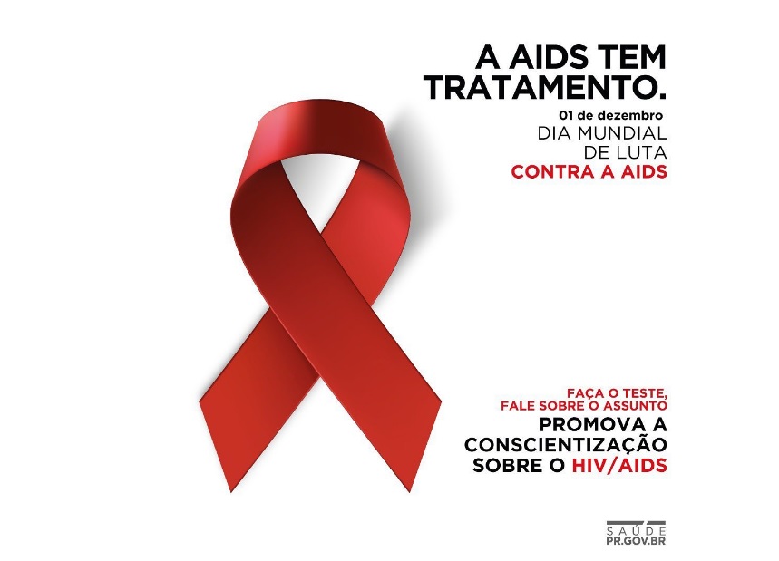 1º de dezembro é o Dia Mundial de Luta contra a Aids; previna-se!