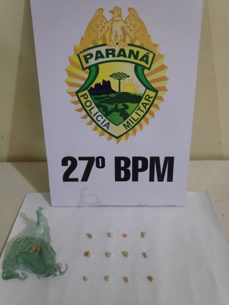 (ROTAM) Mais um menor apreendido em posse de drogas