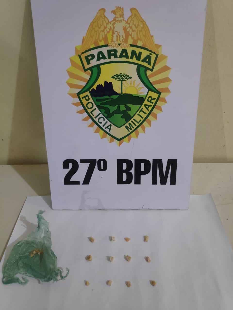 (ROTAM) Mais um menor apreendido em posse de drogas