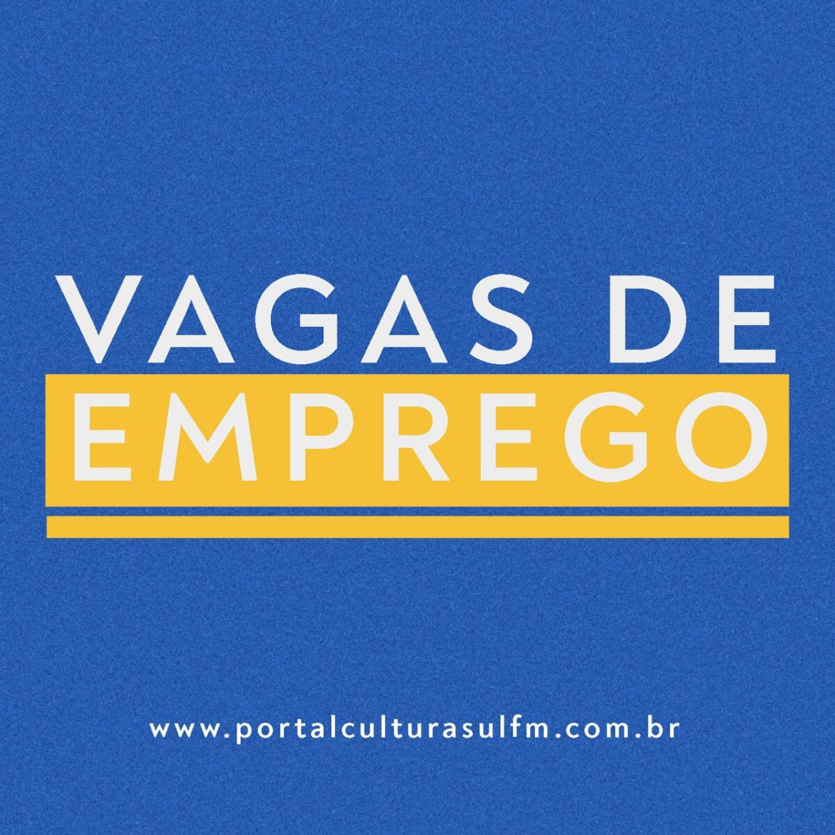 Vagas de emprego para segunda-feira (25) na Agência do Trabalhador em São Mateus do Sul