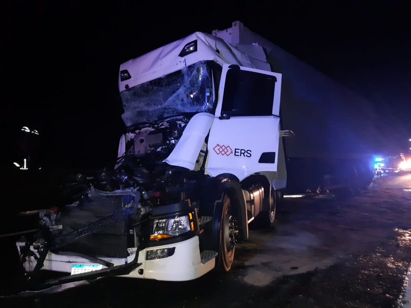 Acidente em rodovia de PG deixa caminhoneiro em estado grave