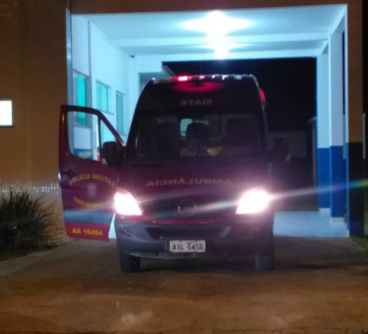Bebê recém nascida se engasga e é socorrida pelos Bombeiros de São Mateus do Sul