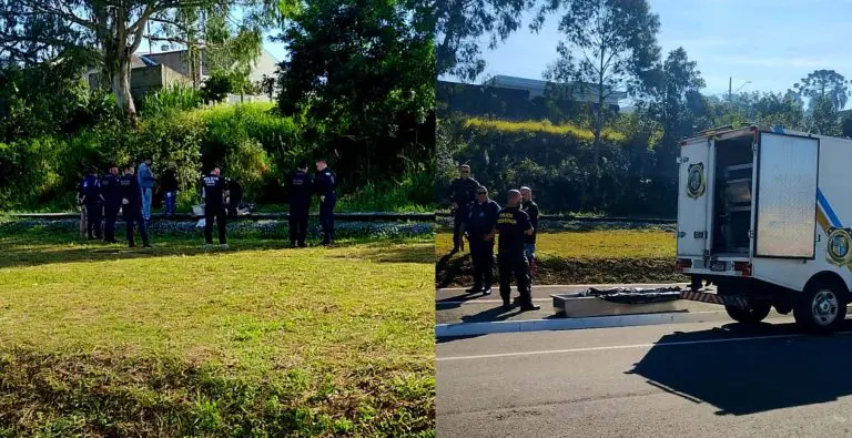 Corpo de homem é encontrado dilacerado às margens de trilho de trem na Grande Curitiba