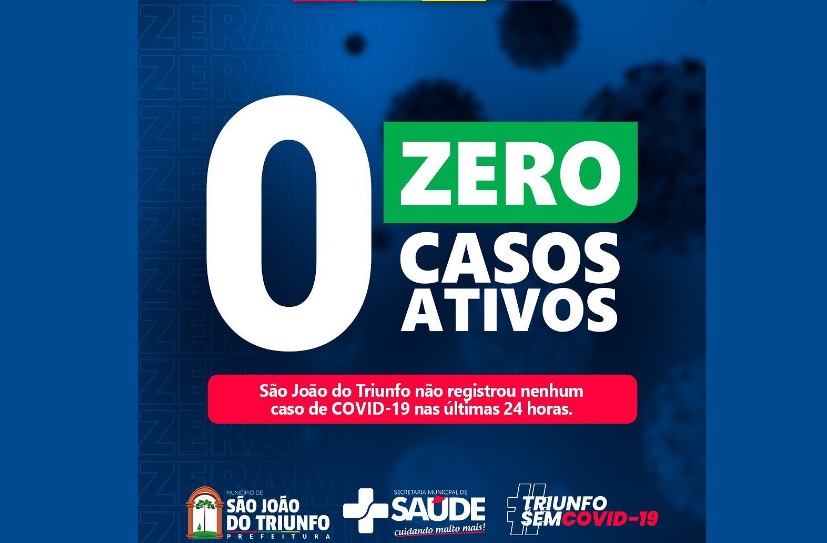 São João do Triunfo zera casos ativos de COVID-19