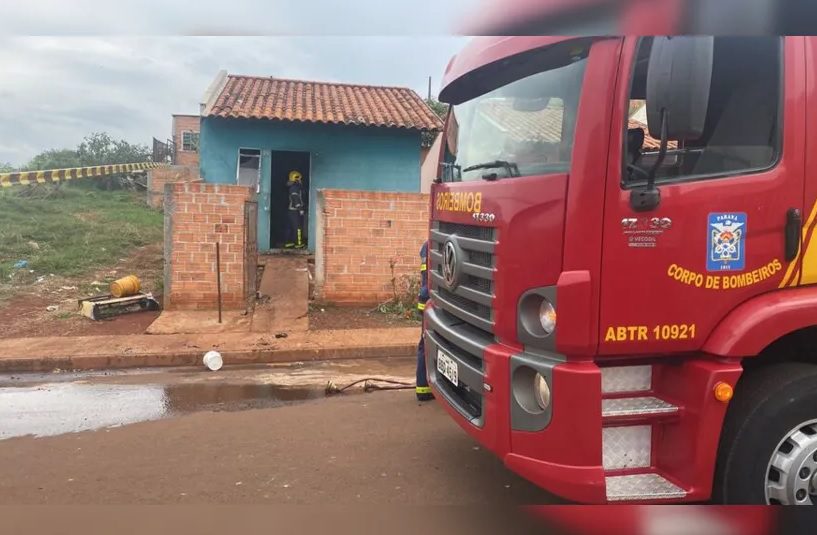 Bebê de 1 ano teve 90% do corpo queimado em incêndio, dizem bombeiros