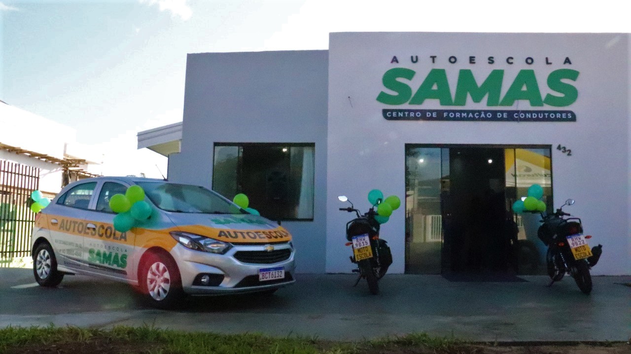 Autoescola Samas é inaugurada em São Mateus do Sul