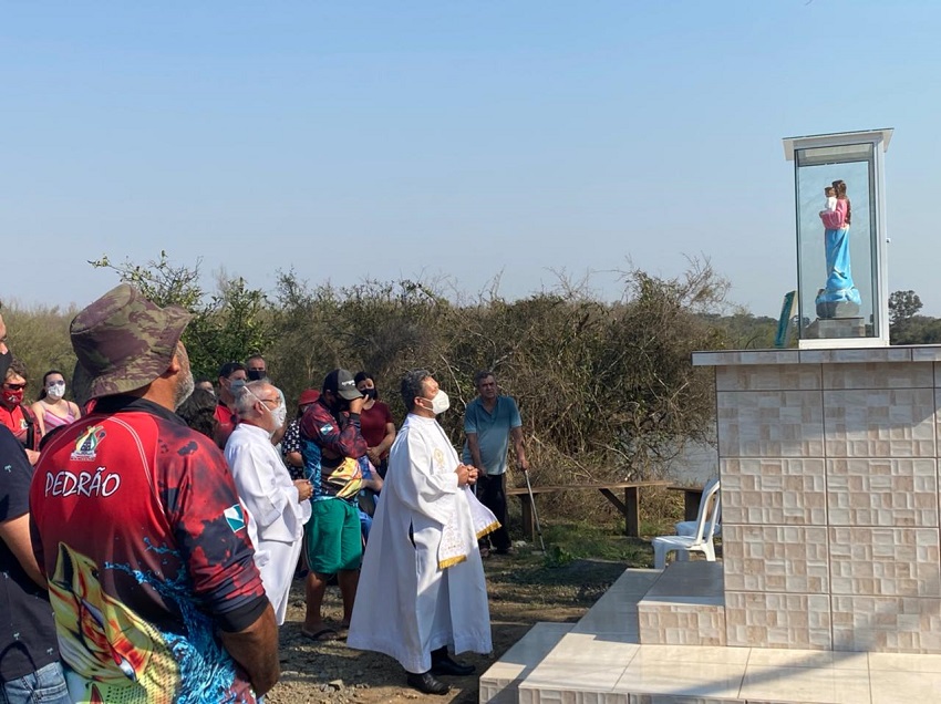 Vila Amaral se une para criar Praça com Capela para Nossa Senhora dos Navegantes