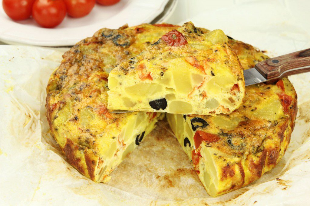 Receita de Frittata de Batata Doce