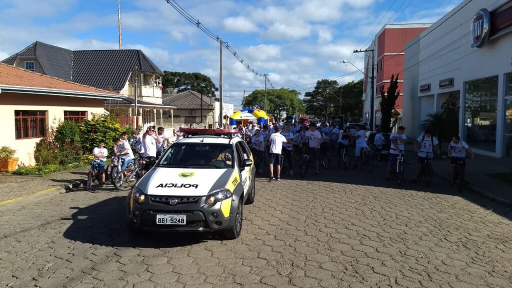 2º Passeio Ciclístico organizado pela PM de São Mateus do Sul