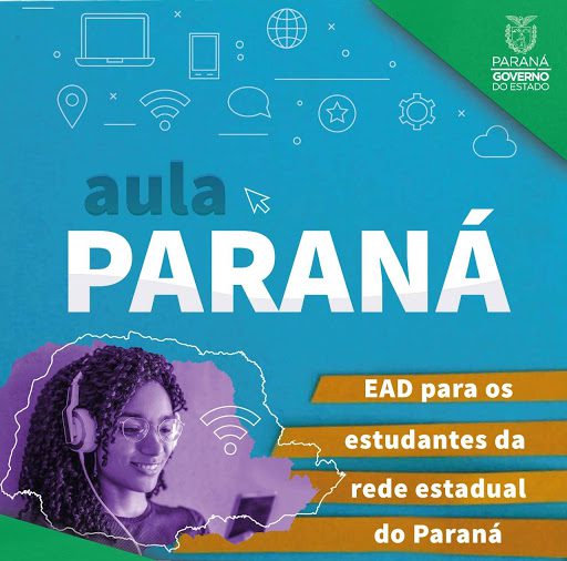 Paraná retoma ensino estadual, por meio de TV e internet