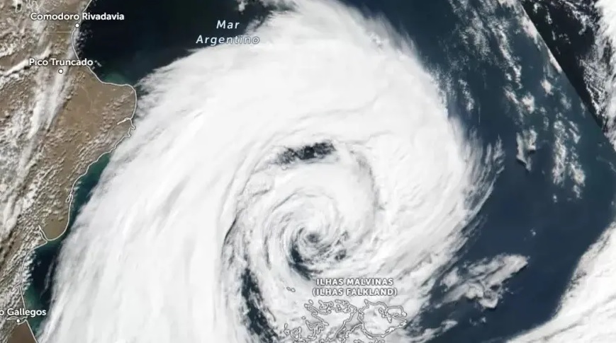 Ciclone se aproxima do Sul e derruba temperaturas; mínima pode chegar a 7ºC