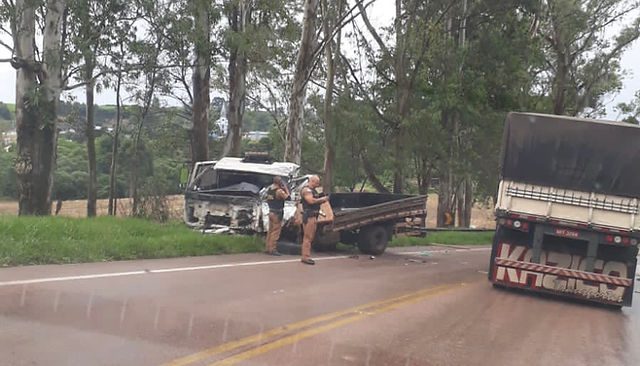 Motorista morre em acidente na PR-427 entre Lapa e Porto Amazonas