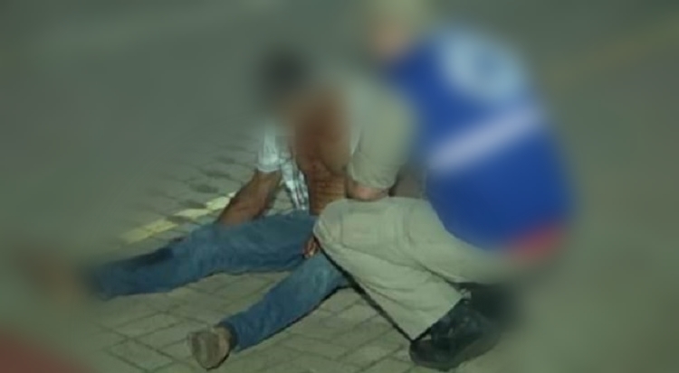Homem é encontrado em estado grave com lesão corporal por arma branca em rua de São Mateus do Sul