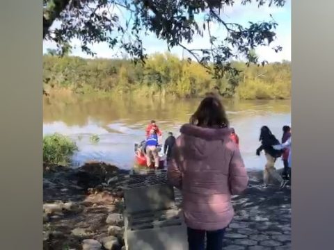 Sandra é encontrada com vida no rio Iguaçu após mais de 40 horas desaparecida