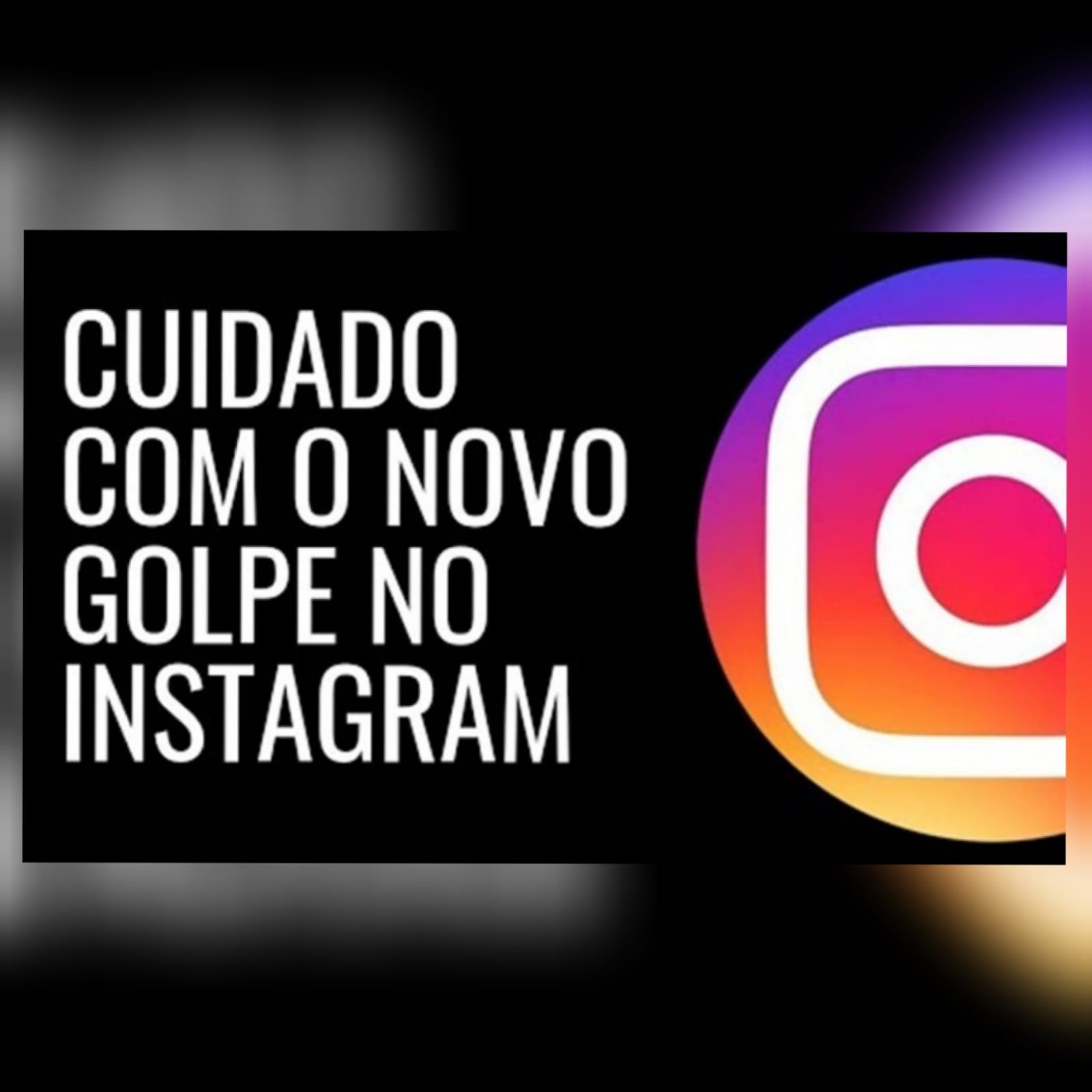 Golpe: conta do Instagram clonada, vende produtos que não existem e mais uma vítima tem prejuízos na região