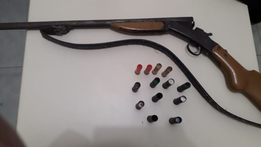 BPEC apreende arma de fogo durante ocorrência de violência doméstica