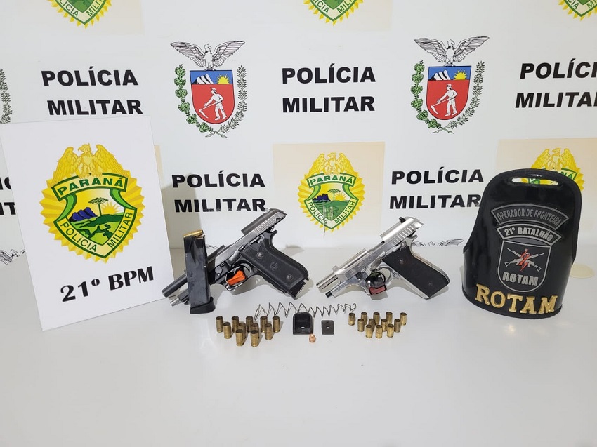 Festa no Paraná resulta em 7 pessoas feridas por disparos de arma de fogo e apreensão