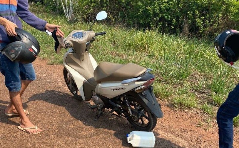 PM atende ocorrência de tentativa de furto de motocicleta em São Mateus do Sul