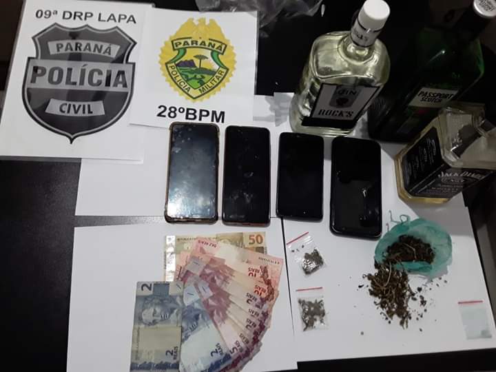 OPERAÇÃO CONJUNTA  RESULTA  EM PRISÃO E APREENSÃO DE ENTORPECENTES NA LAPA
