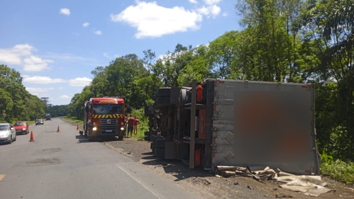 Mais um acidente com morte na BR-476; dessa vez em Paula Freitas