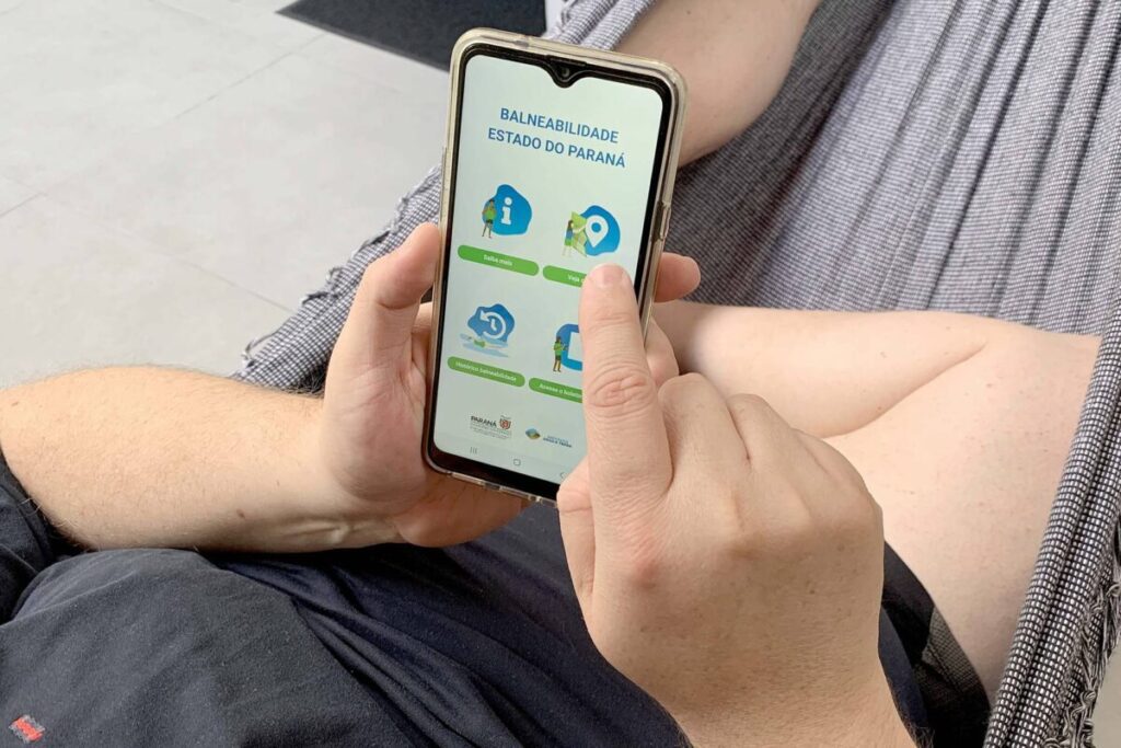 Balneabilidade das águas do Paraná pode ser consultada pelo celular