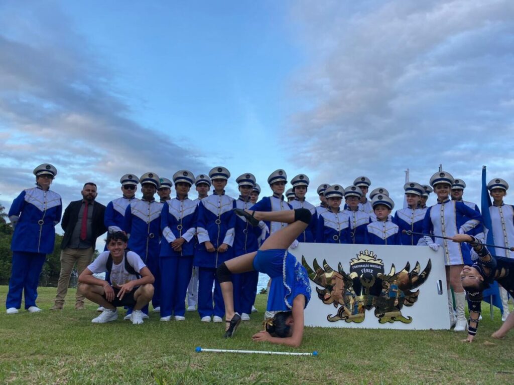 Corporação musical Fênix brilha na Copa Barra Velha de bandas e fanfarras