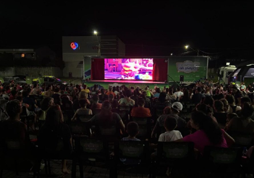 Projeto Cinema na Praça 2024 leva cultura e entretenimento a São Mateus do Sul