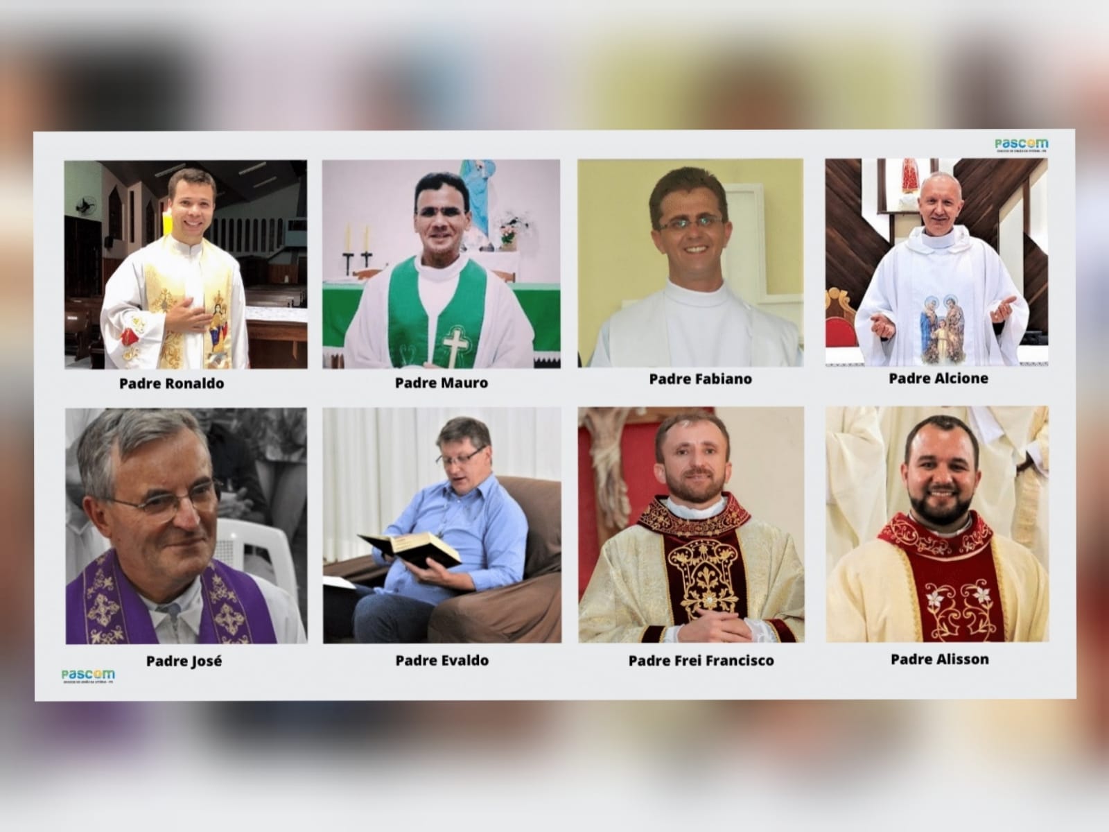 Definidas as datas de Posses e Apresentações dos padres transferidos