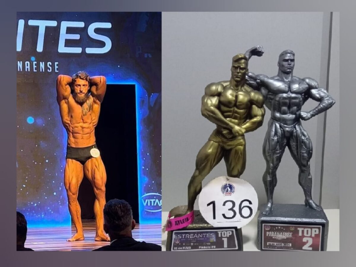 São-mateuense se destaca no Campeonato de Fisiculturismo IFBB em Pinhais