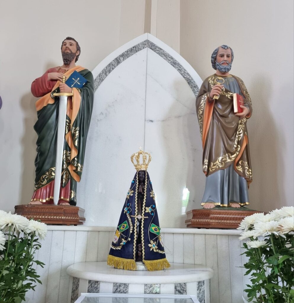 Imagem religiosa é furtada de igreja matriz em São Mateus do Sul