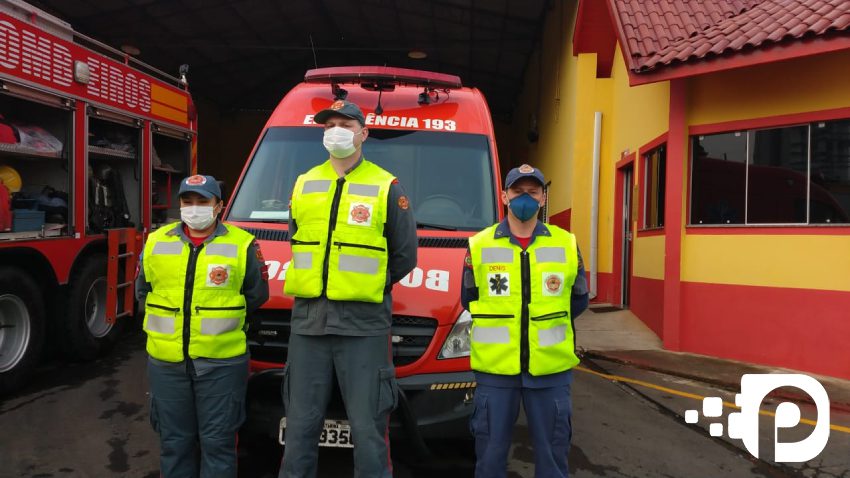 Corpo de Bombeiros de Canoinhas conduz parto dentro de ambulância