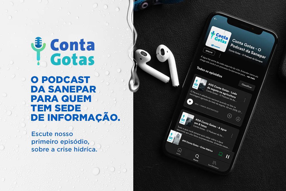 Sanepar lança sistema de podcast