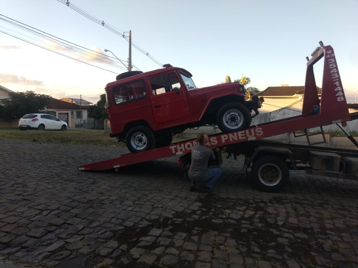 Corpo de Bombeiros de São Mateus do Sul, recebe viatura reformada