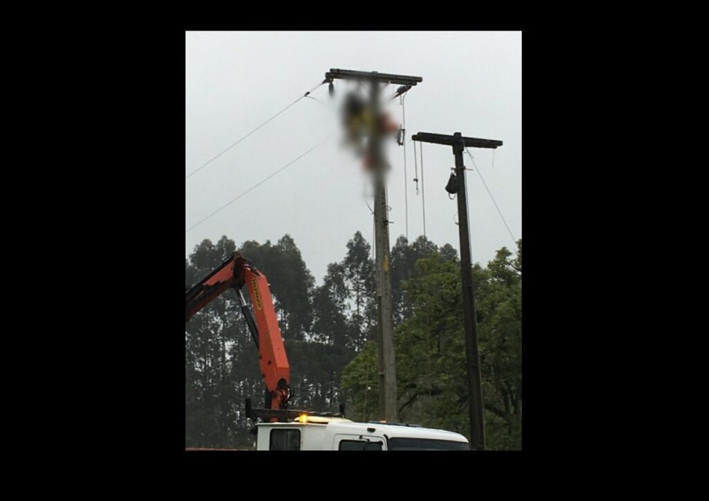 Choque elétrico mata funcionário terceirizado da COPEL em Mallet