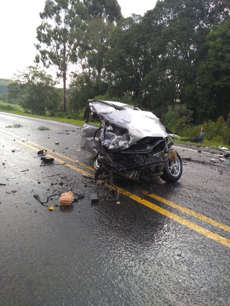 Grave acidente na PR 151 em Palmeira deixa um morto