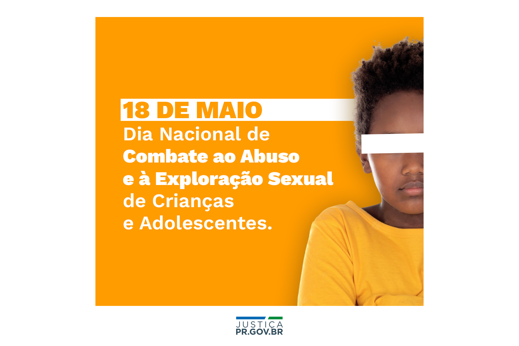 Maio Laranja reforça necessidade de atenção com casos de abuso de crianças e adolescentes