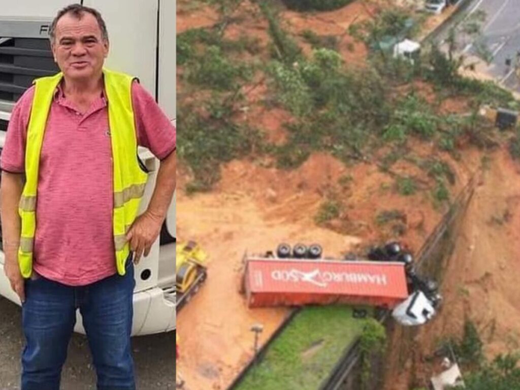 Caminhoneiro de 62 anos é a primeira vítima identificada de tragédia na BR-376